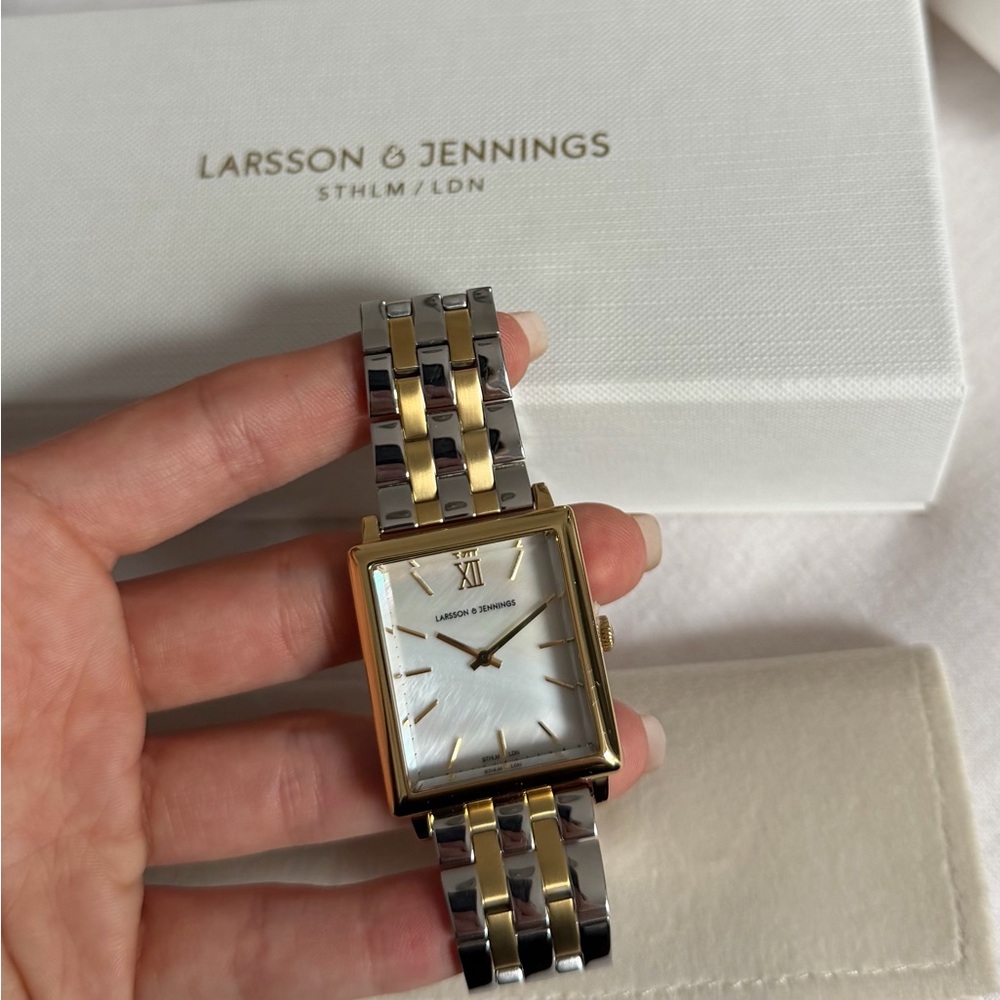 New Larsson & Jennings Gold and Silver Women's Watch